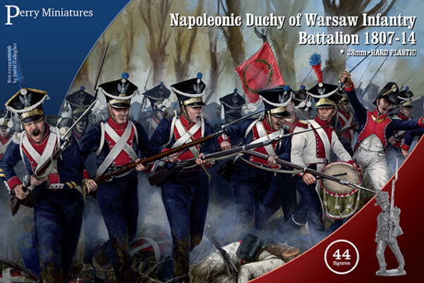 Perry Miniatures: DOW1 Napoleonic Duchy of Warsaw Infantry Battalion 1807-1814