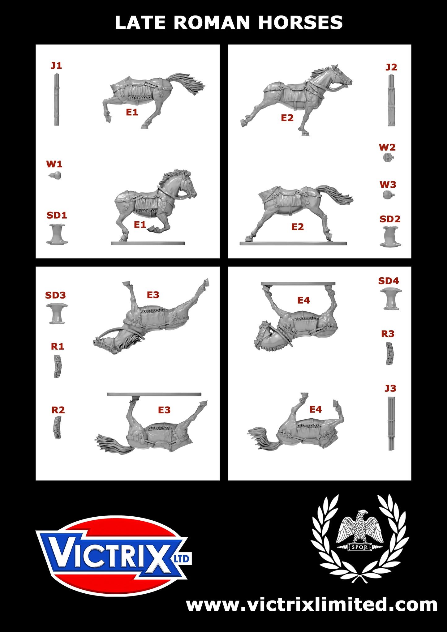 Victrix Limited: Late Roman Unarmored Cavalry
