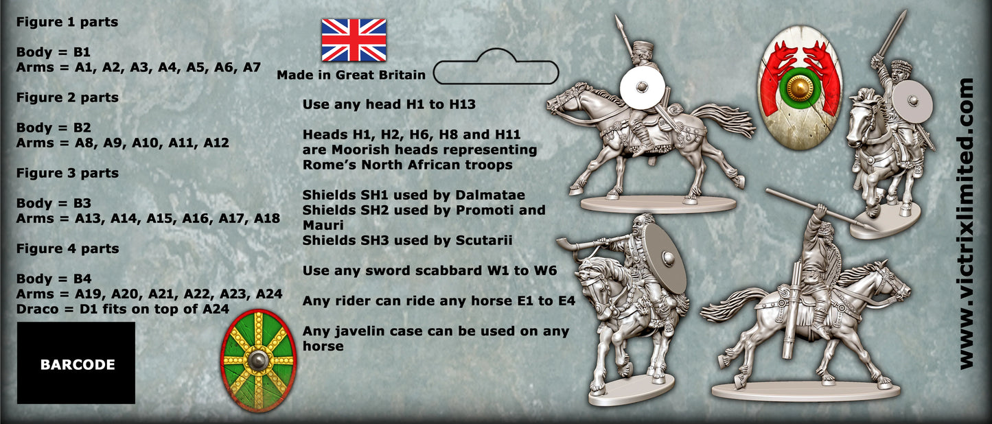 Victrix Limited: Late Roman Unarmored Cavalry