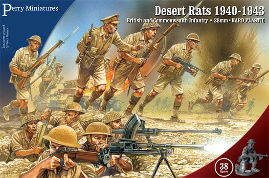 Perry Miniatures: WW 1 Desert Rats 1940-43