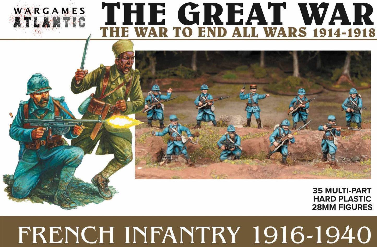 Wargames Atlantic: French Infantry (1916-1940)
