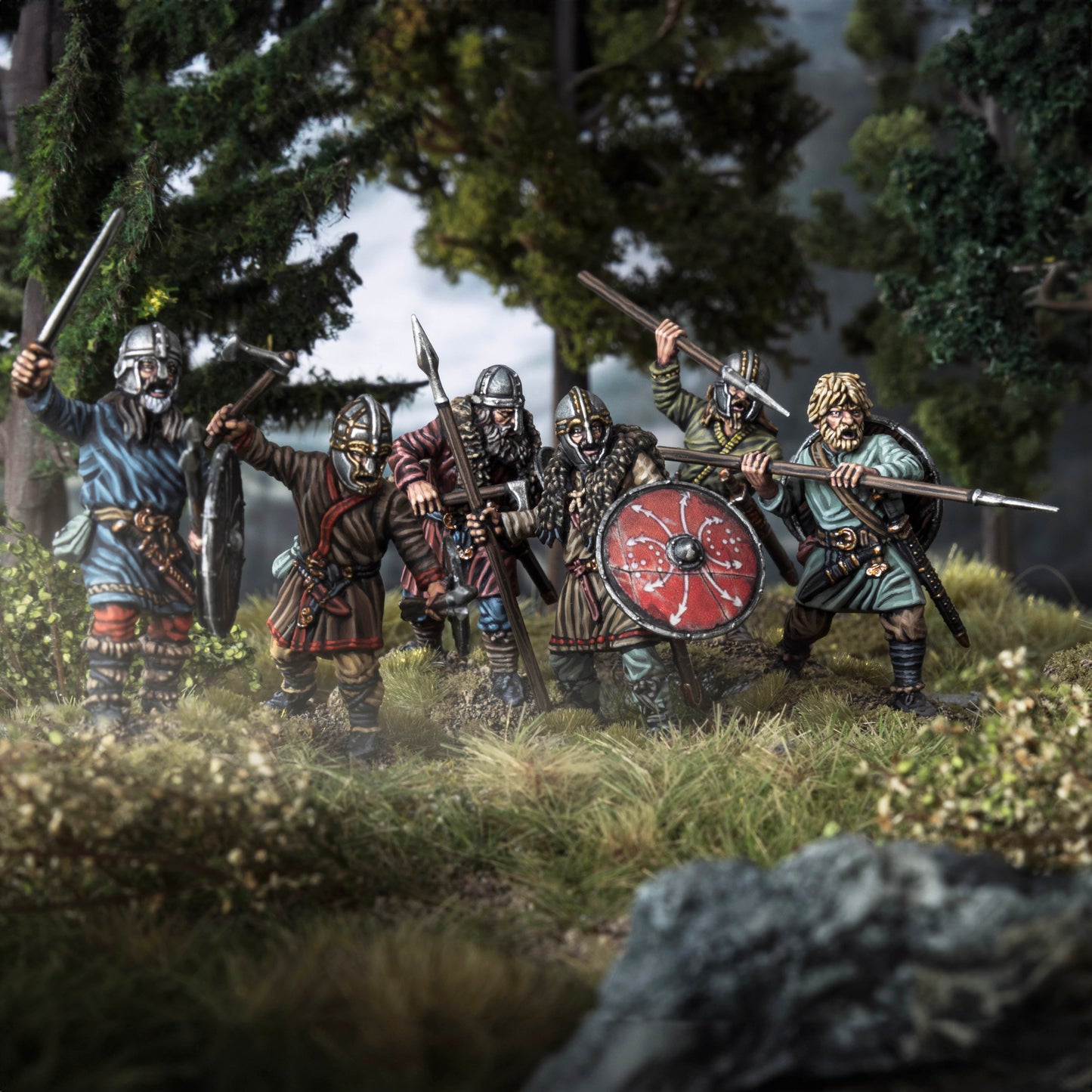 Victrix: Early Saxon Unarmored Warriors
