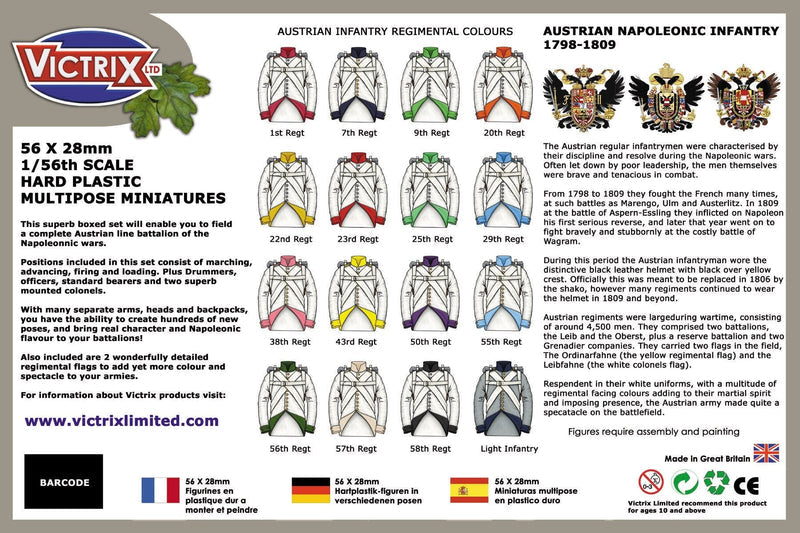 Victrix: Austrian Napoleonic Infantry 1798-1809