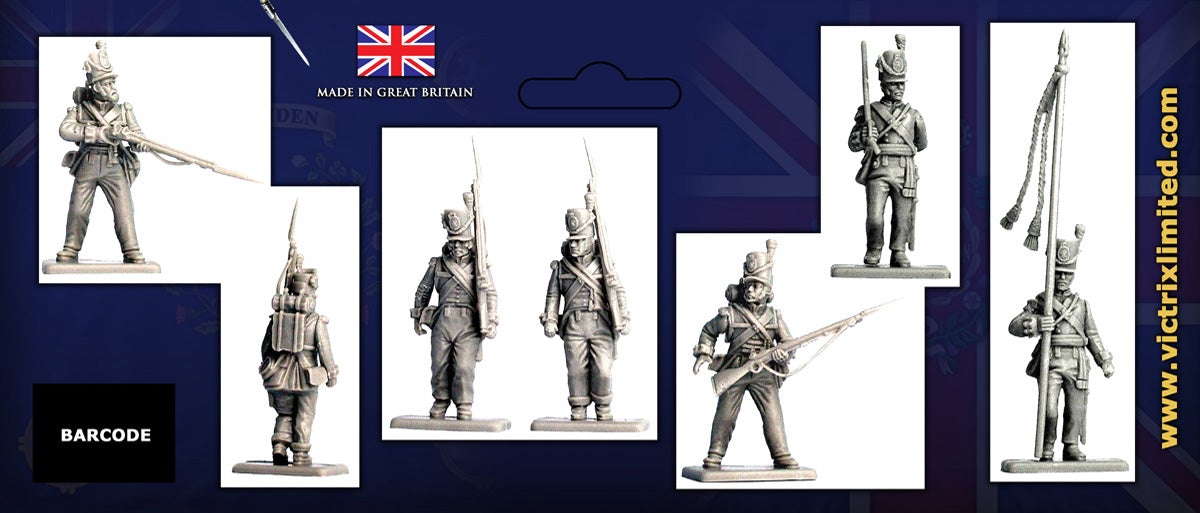 Waterloo British Infantry Centre Companies